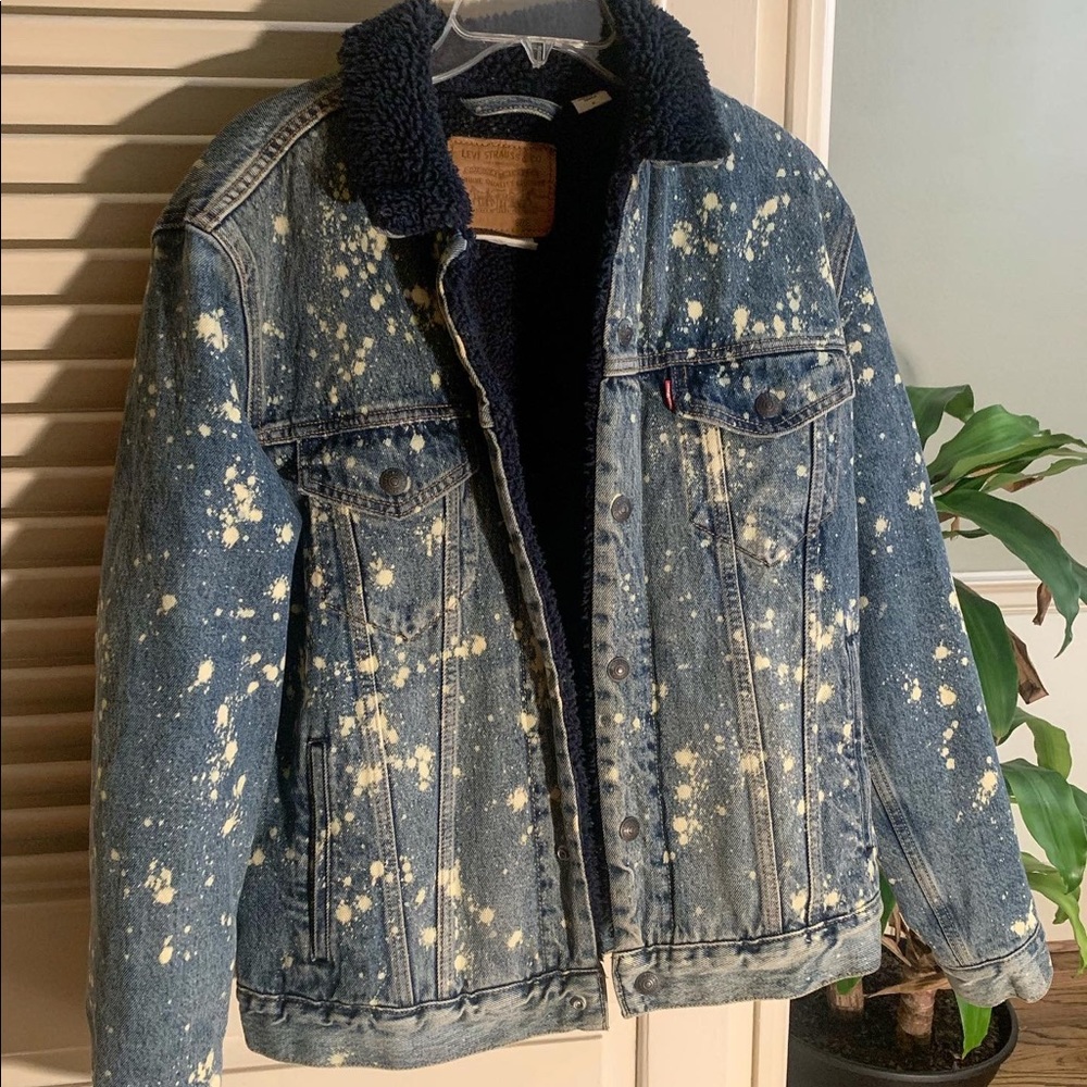 Bleached Levi’s Coat